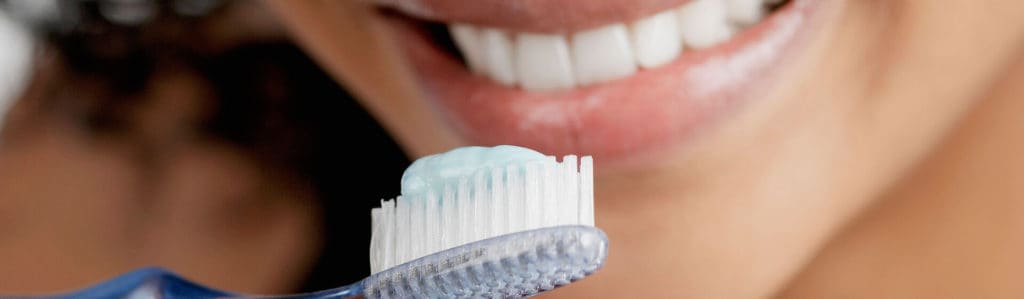 how to clean your own teeth - image of teeth brushing